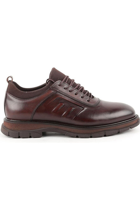 L3815 Men's Daily Thermo Shoes Brown - MALLTURK