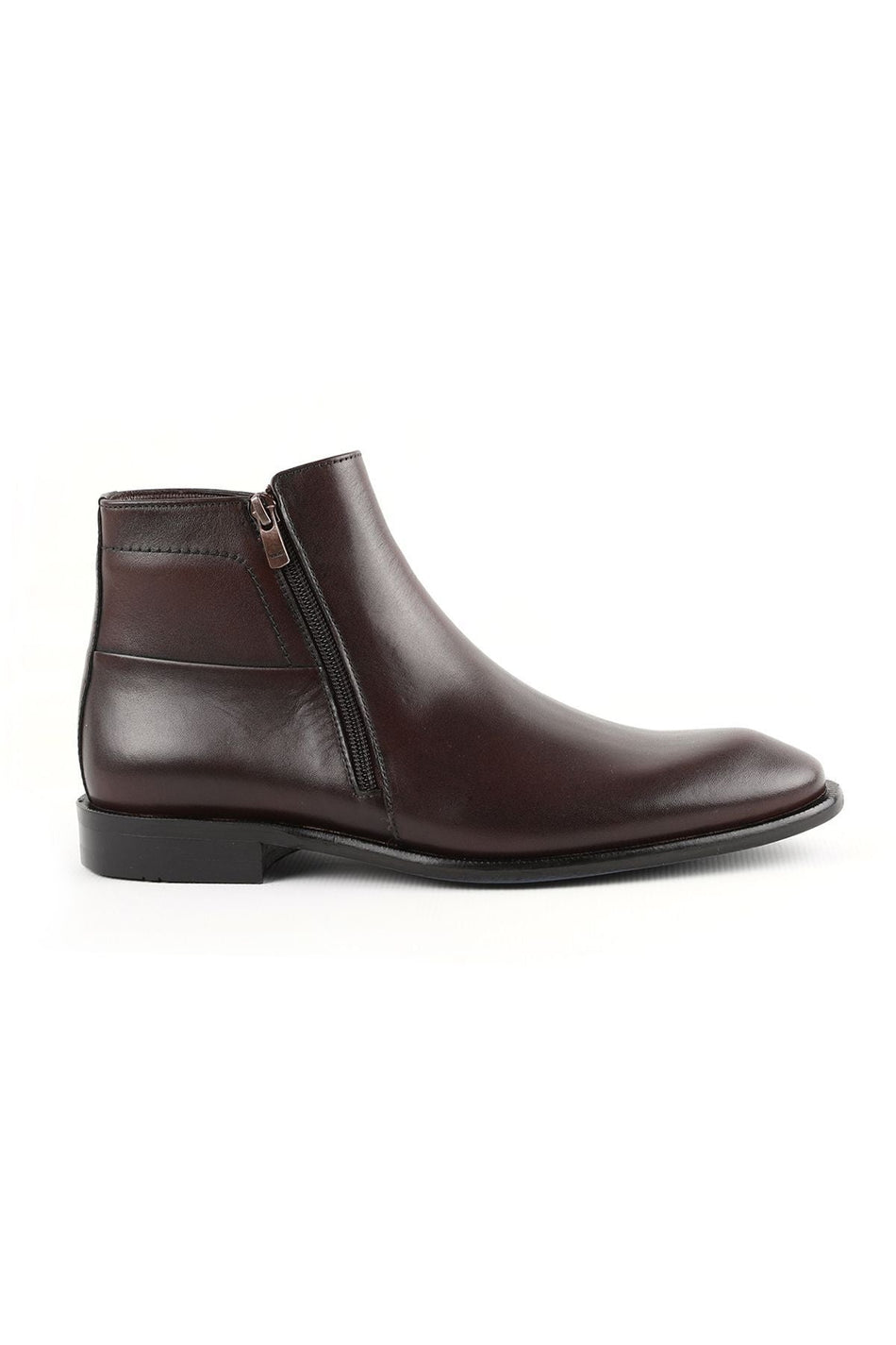 L4367 Leather Men's Boots Brown - MALLTURK