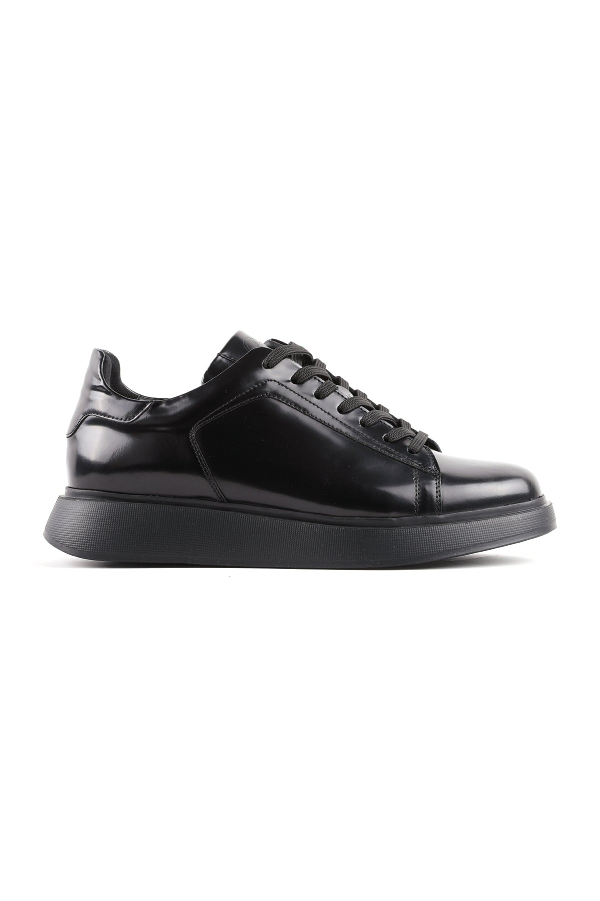 L4617 Men'S CASuAl ShoeS - Light LeAther, BlAck - MALLTURK