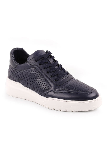 L4688 Casual Men's Shoes Navy Blue - MALLTURK