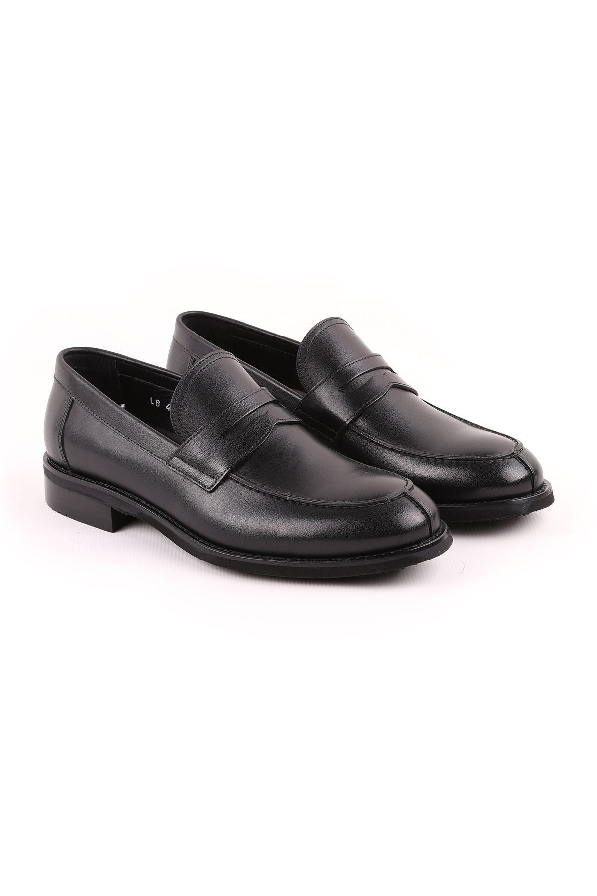 L4703 Classic Men's Shoes Black - MALLTURK