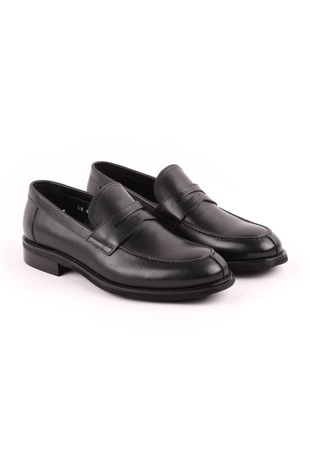 L4703 Classic Men's Shoes Black - MALLTURK
