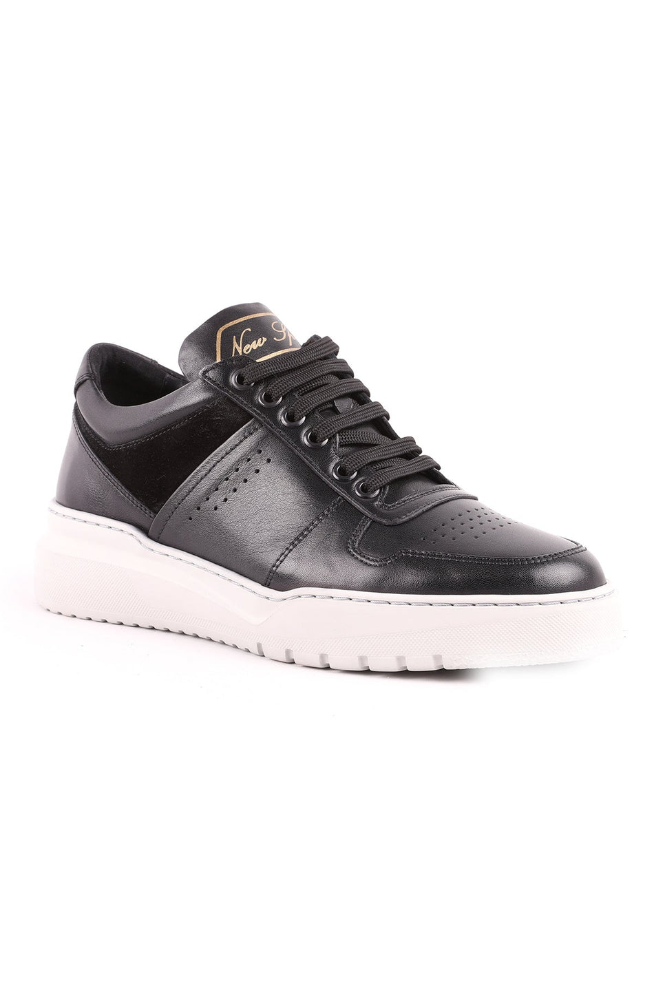L4705 Leather Men's Casual Shoes White - MALLTURK