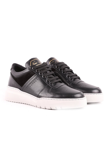 L4705 Leather Men's Casual Shoes White - MALLTURK