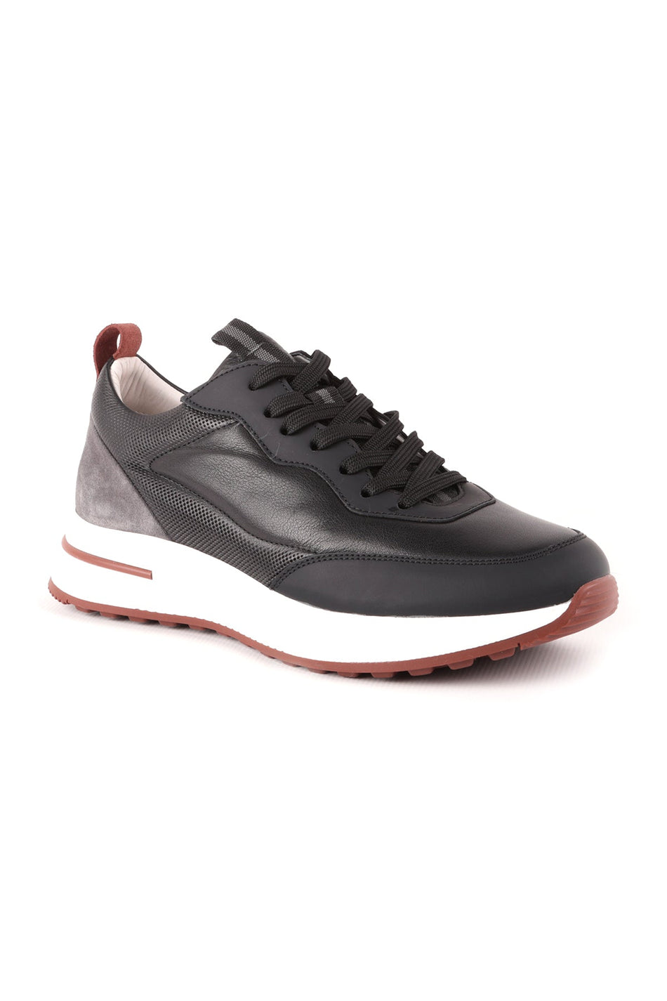 L4722 Casual Leather Men's Shoes Black - MALLTURK