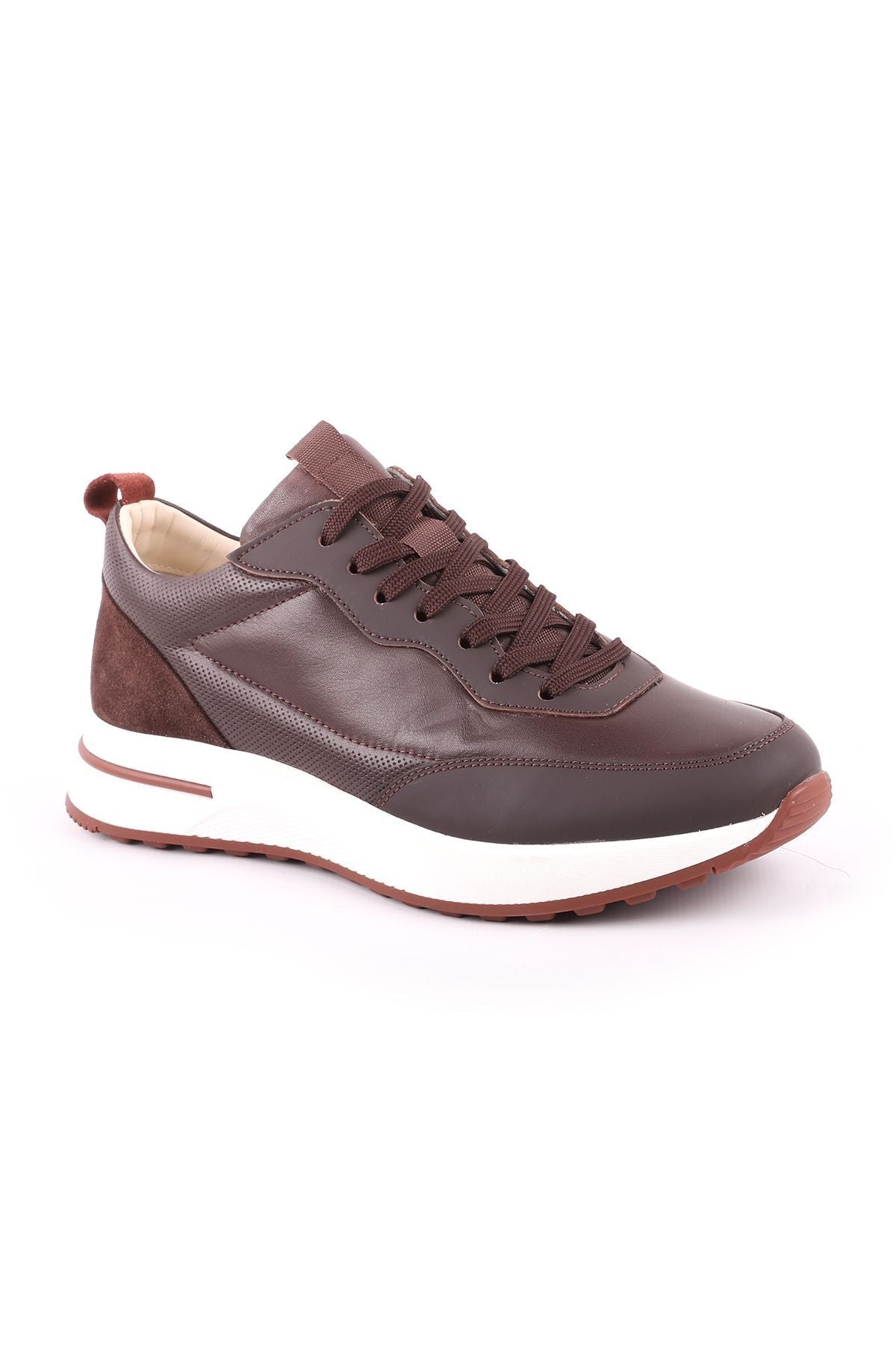 L4722 Casual Leather Men's Shoes Brown - MALLTURK