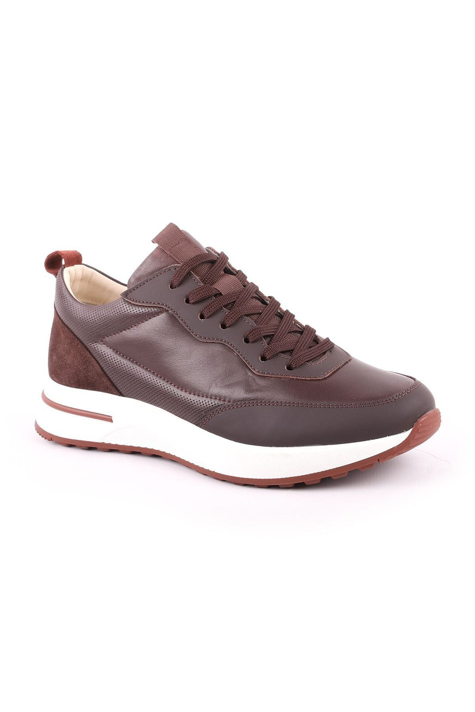 L4722 Casual Leather Men's Shoes Brown - MALLTURK