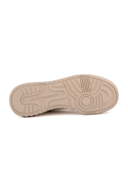 L4728 Leather Men's Casual Shoes BONE - MALLTURK