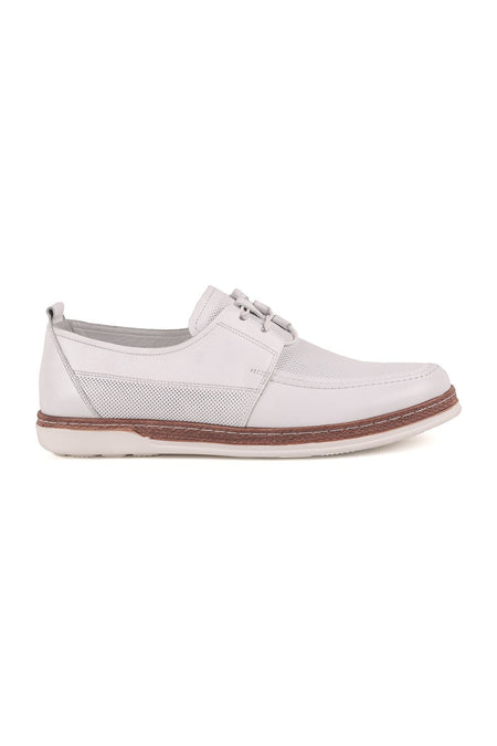 L4740 Loafer Men's Shoes WHITE - MALLTURK
