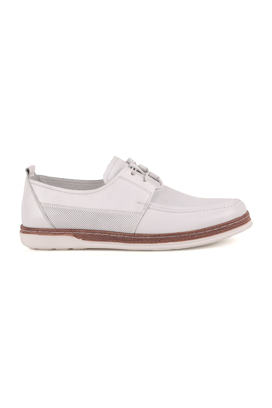 L4740 Loafer Men's Shoes WHITE - MALLTURK