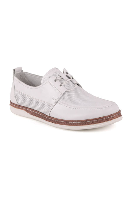 L4740 Loafer Men's Shoes WHITE - MALLTURK