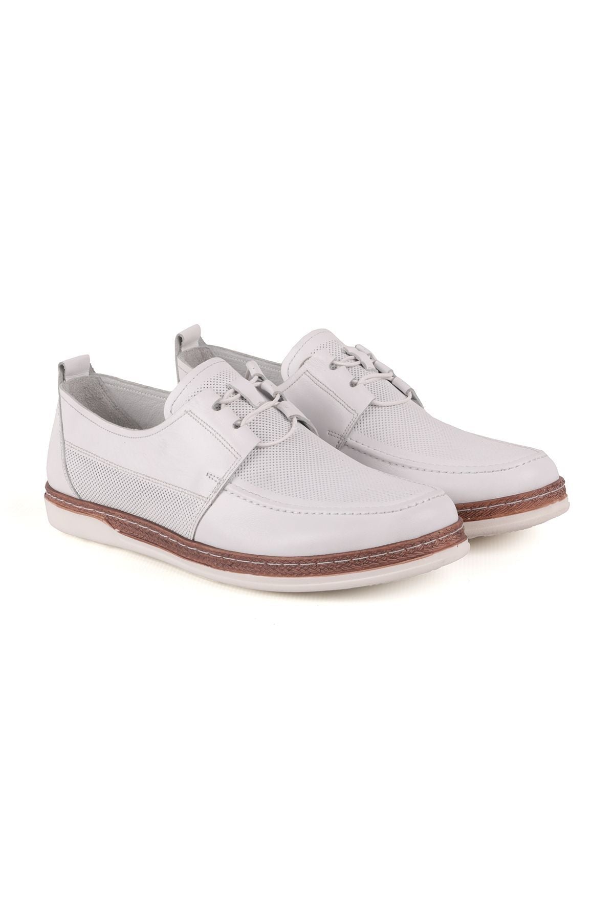 L4740 Loafer Men's Shoes WHITE - MALLTURK