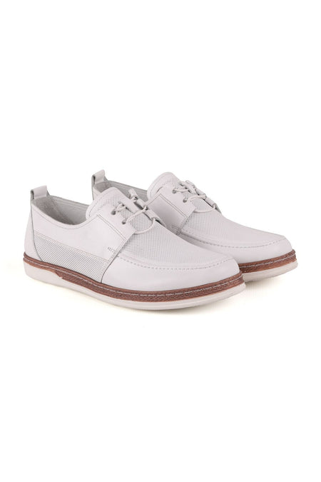 L4740 Loafer Men's Shoes WHITE - MALLTURK