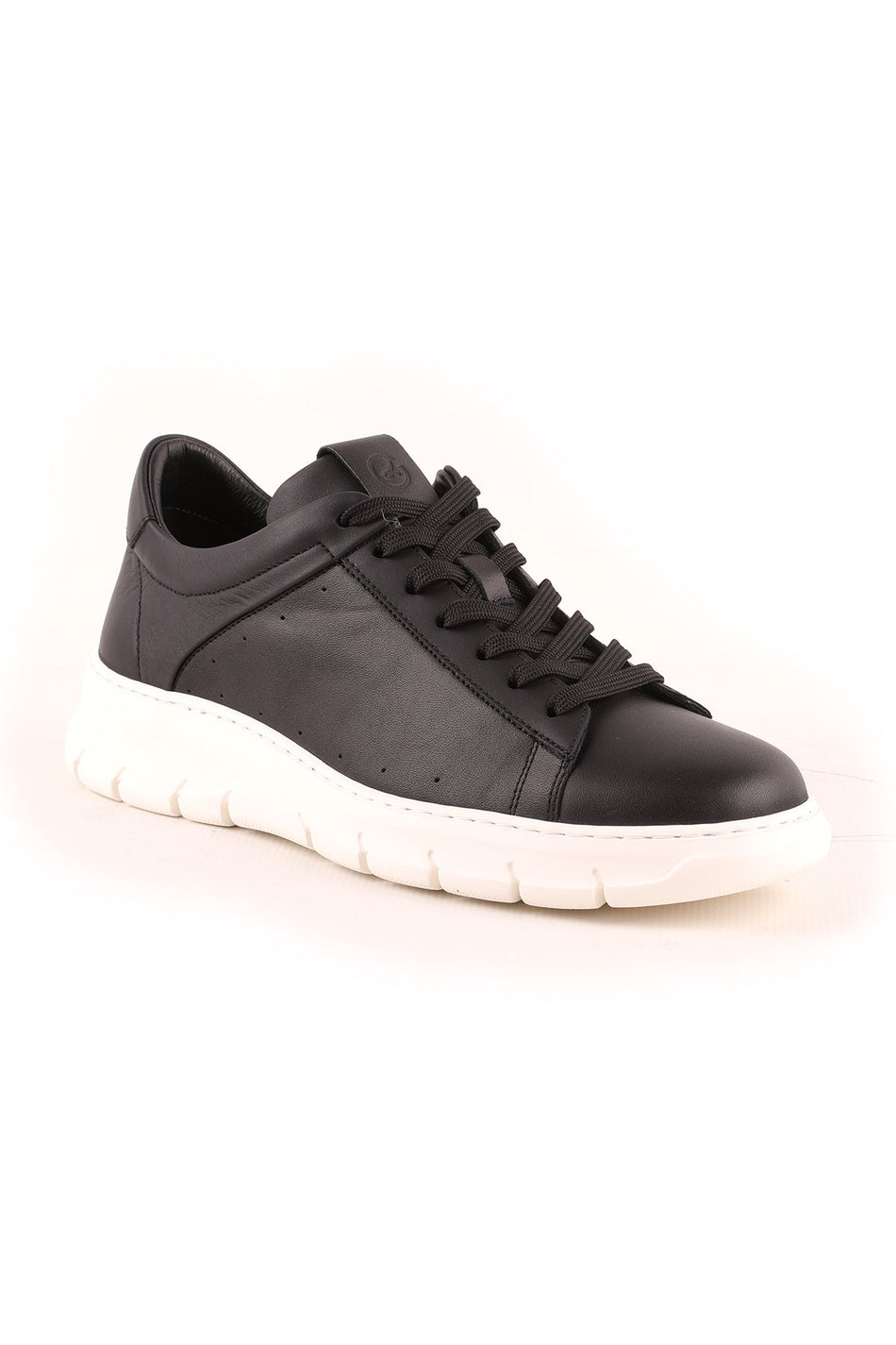 L4750 Men's Leather Casual Shoes Black - MALLTURK