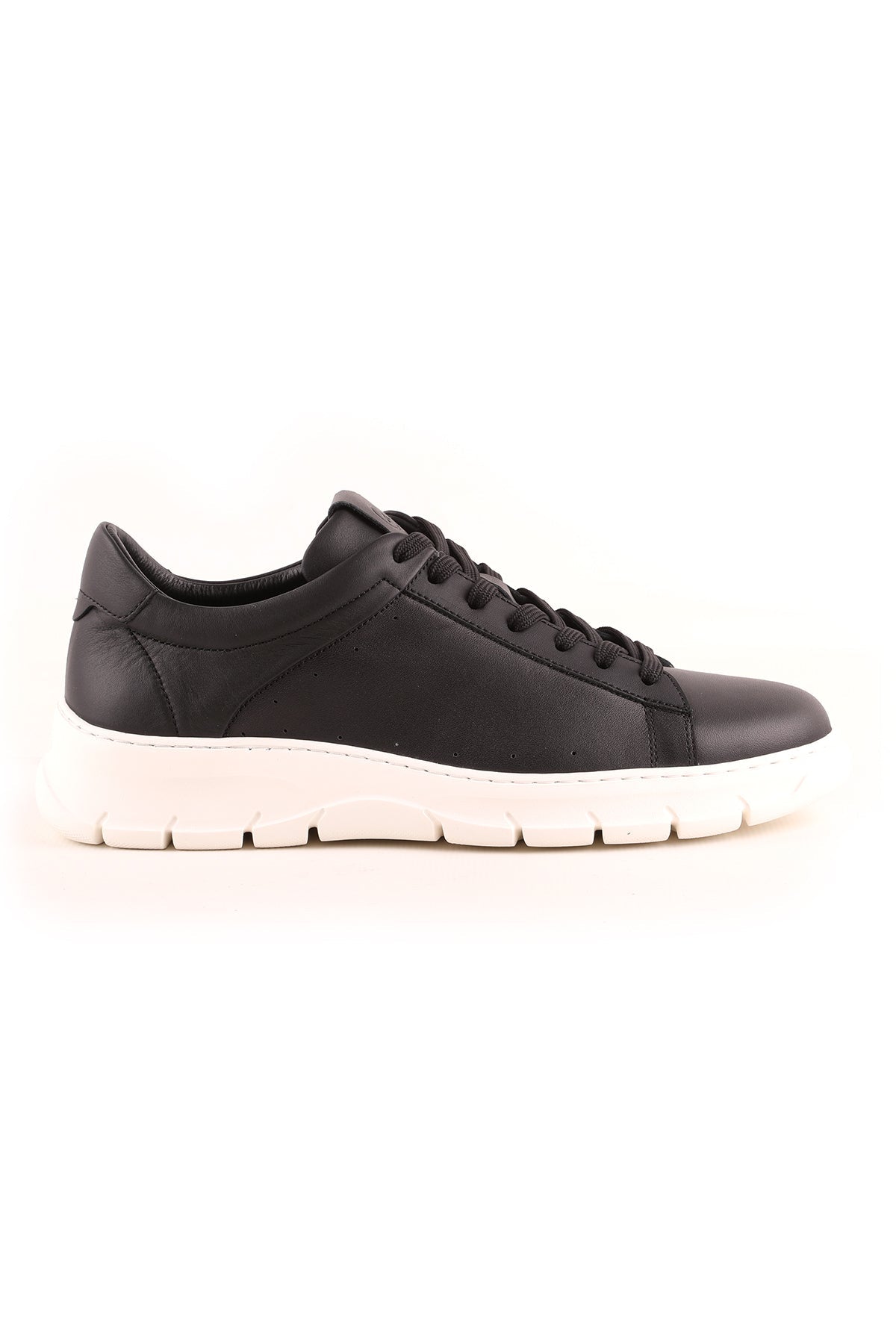 L4750 Men's Leather Casual Shoes Black - MALLTURK