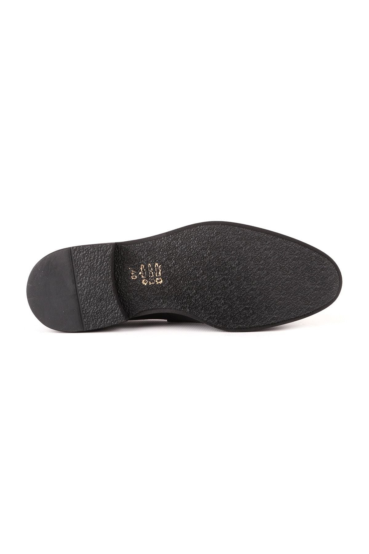 L4779 Leather Men's Classic Shoes Black - MALLTURK