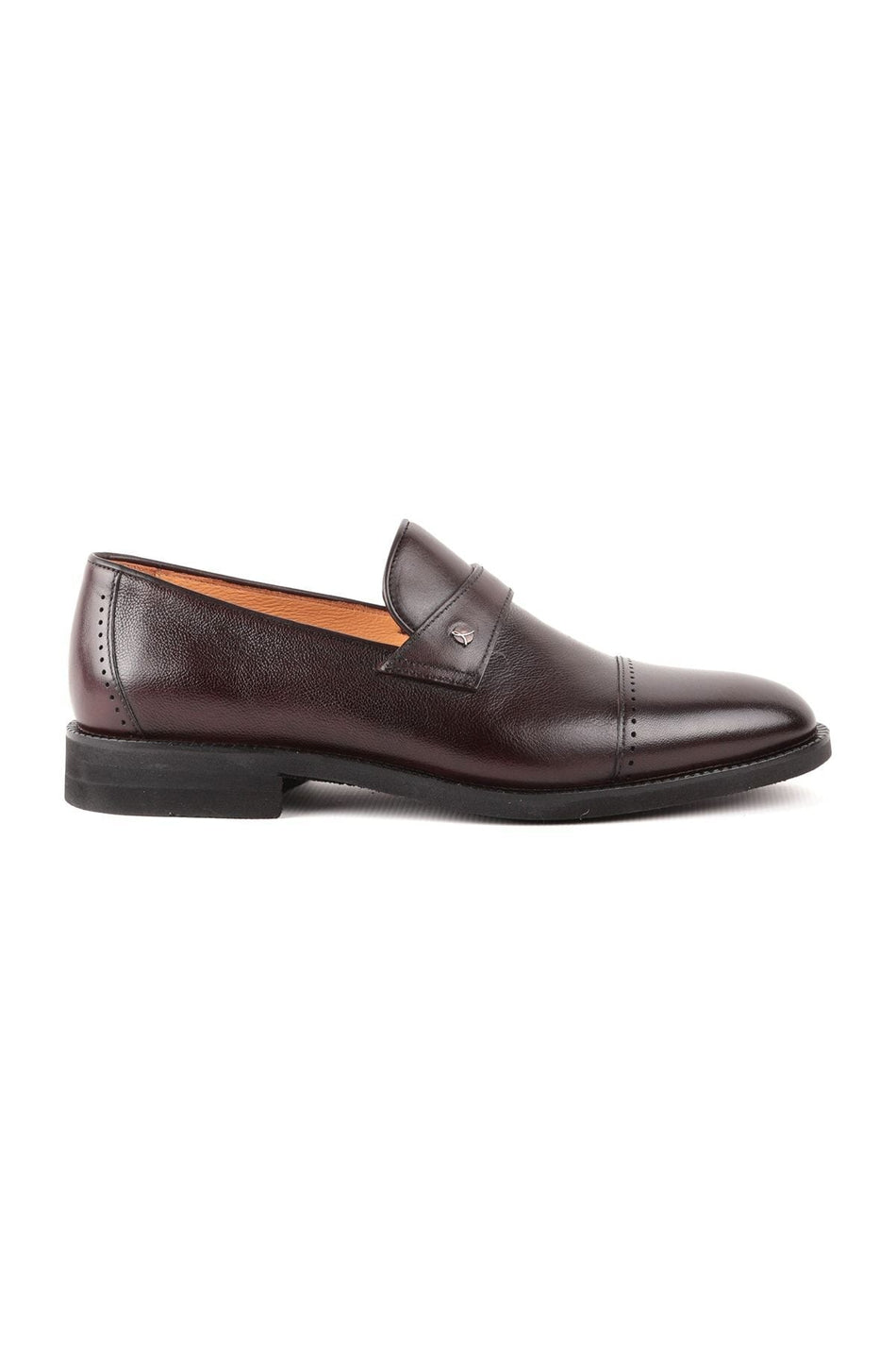 L4779 Leather Men's Classic Shoes Brown - MALLTURK