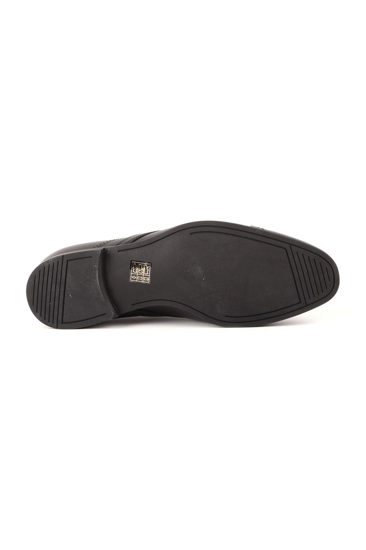 L4796 Leather Men's Classic Shoes Black - MALLTURK