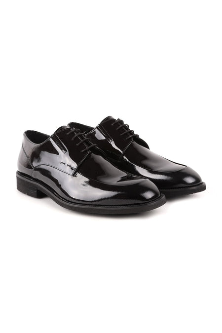 L4803 Classic Men's Leather Shoes Black - MALLTURK