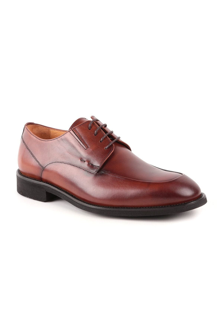 L4803 Classic Men's Leather Shoes Tan - MALLTURK