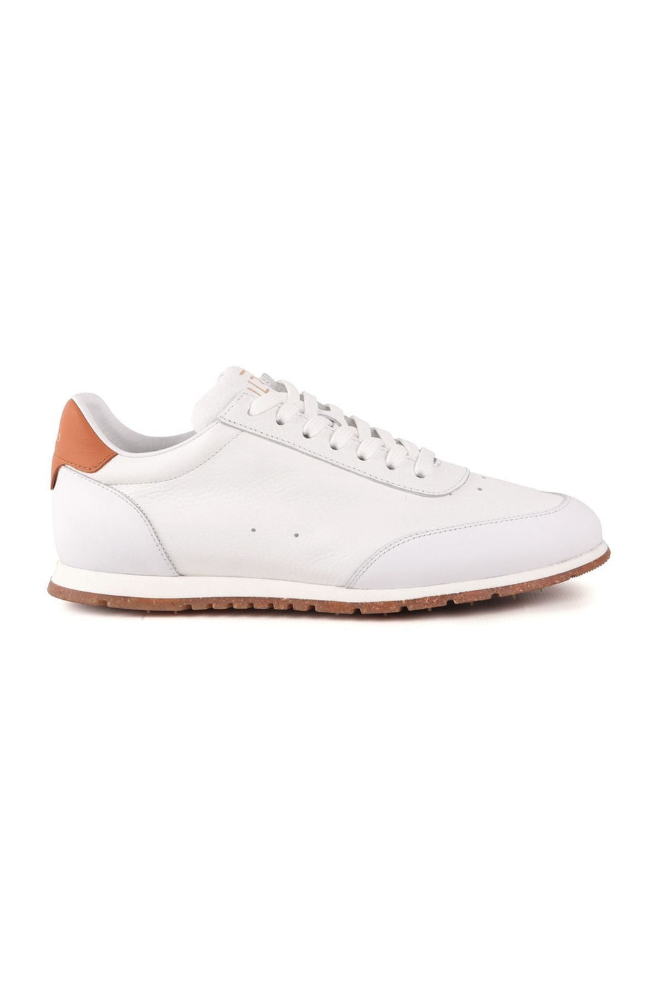 L4807 Leather Men's Casual Shoes White - MALLTURK