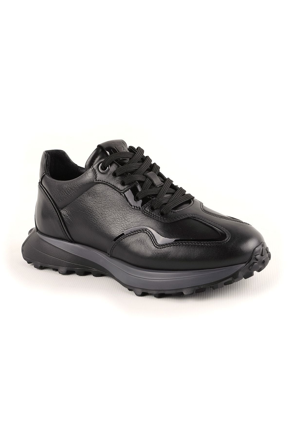 L4821 Leather Men's Sports Shoes Syh-grey - MALLTURK