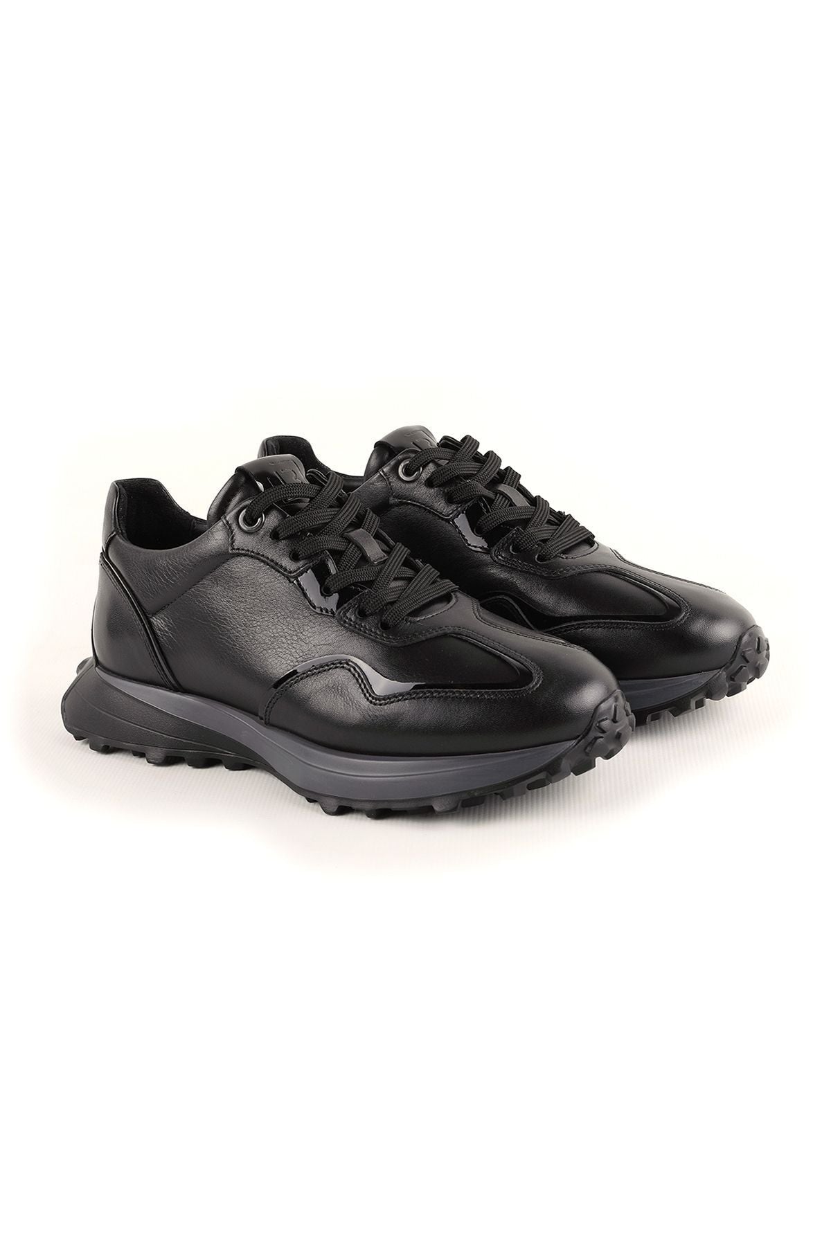 L4821 Leather Men's Sports Shoes Syh-grey - MALLTURK