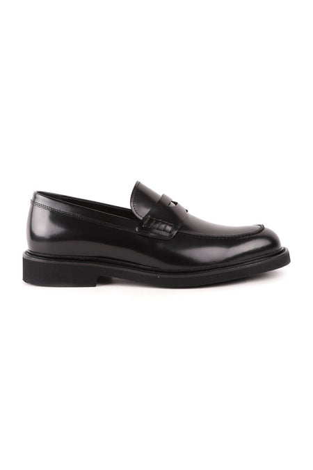 L4841 Loafer Men's Leather Shoes Black - MALLTURK