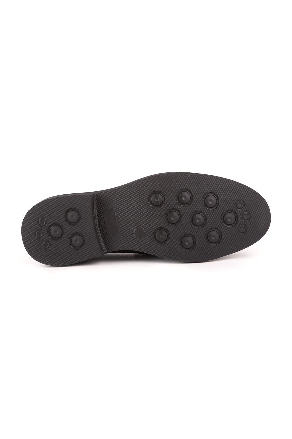L4841 Loafer Men's Leather Shoes Black - MALLTURK