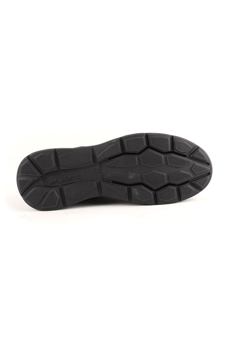 L4872 Casual Men's Leather Shoes Black - MALLTURK