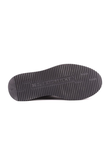 L4898 Model Men's Leather Casual Shoes - NAVY BLUE - MALLTURK