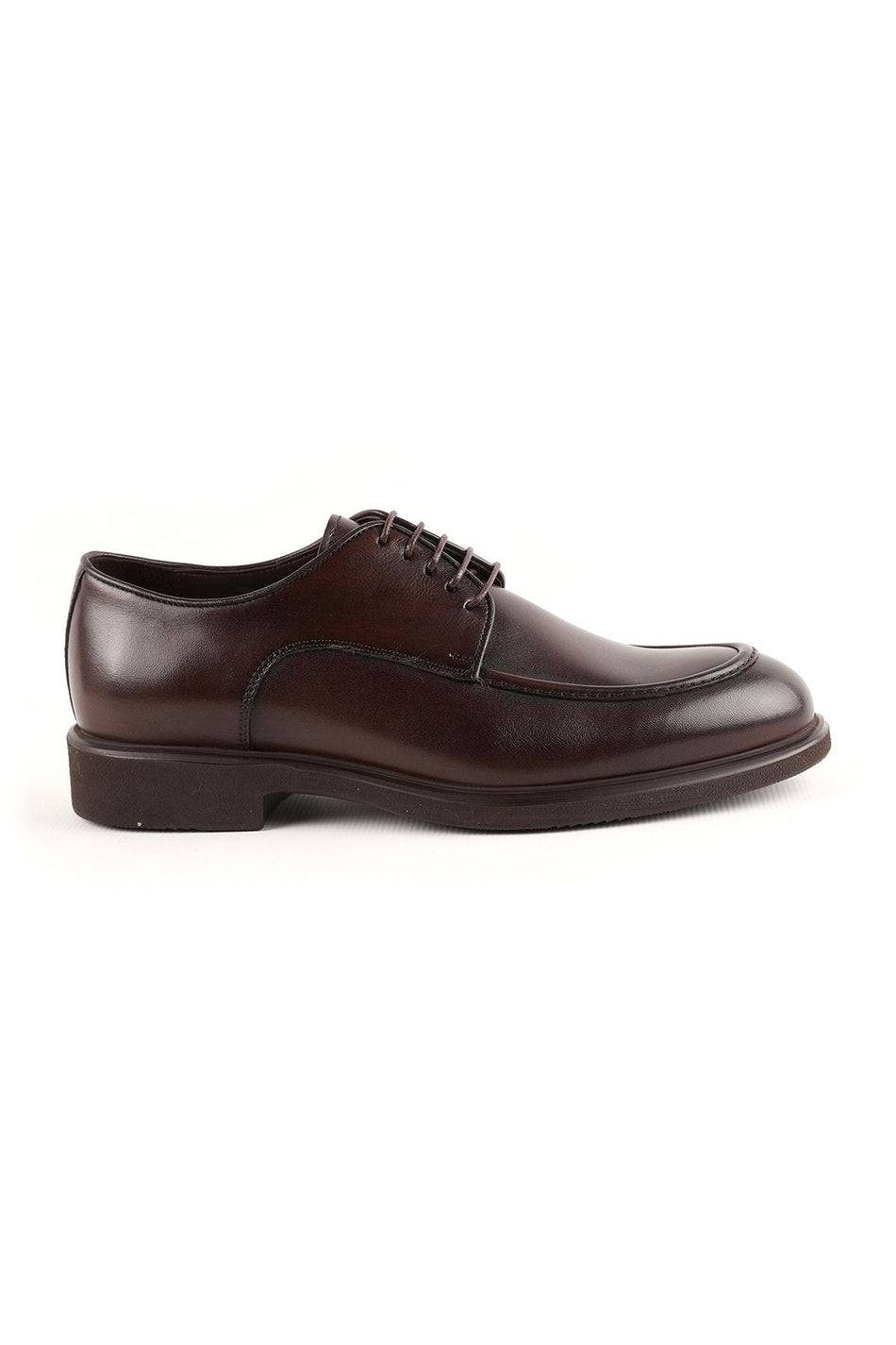 L4906 Casual Men's Leather Shoes Brown - MALLTURK