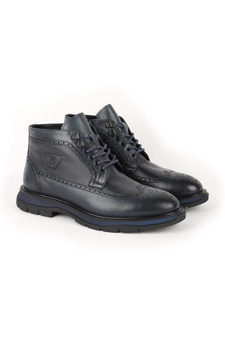 L4950 Leather Men's Boots - MALLTURK