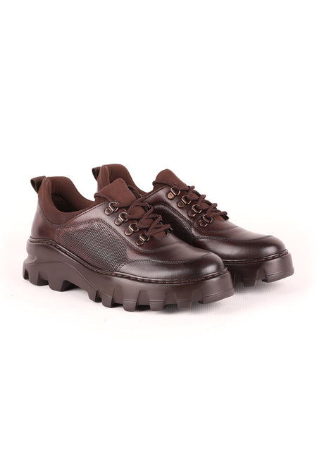 L4957 Men's Leather Casual Shoes - MALLTURK