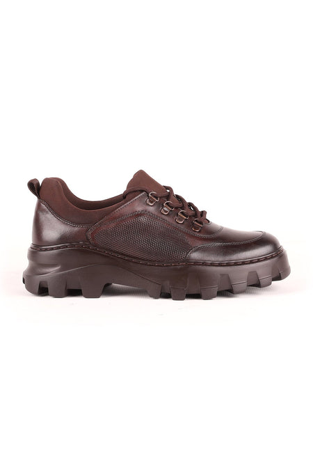 L4957 Men's Leather Casual Shoes - MALLTURK