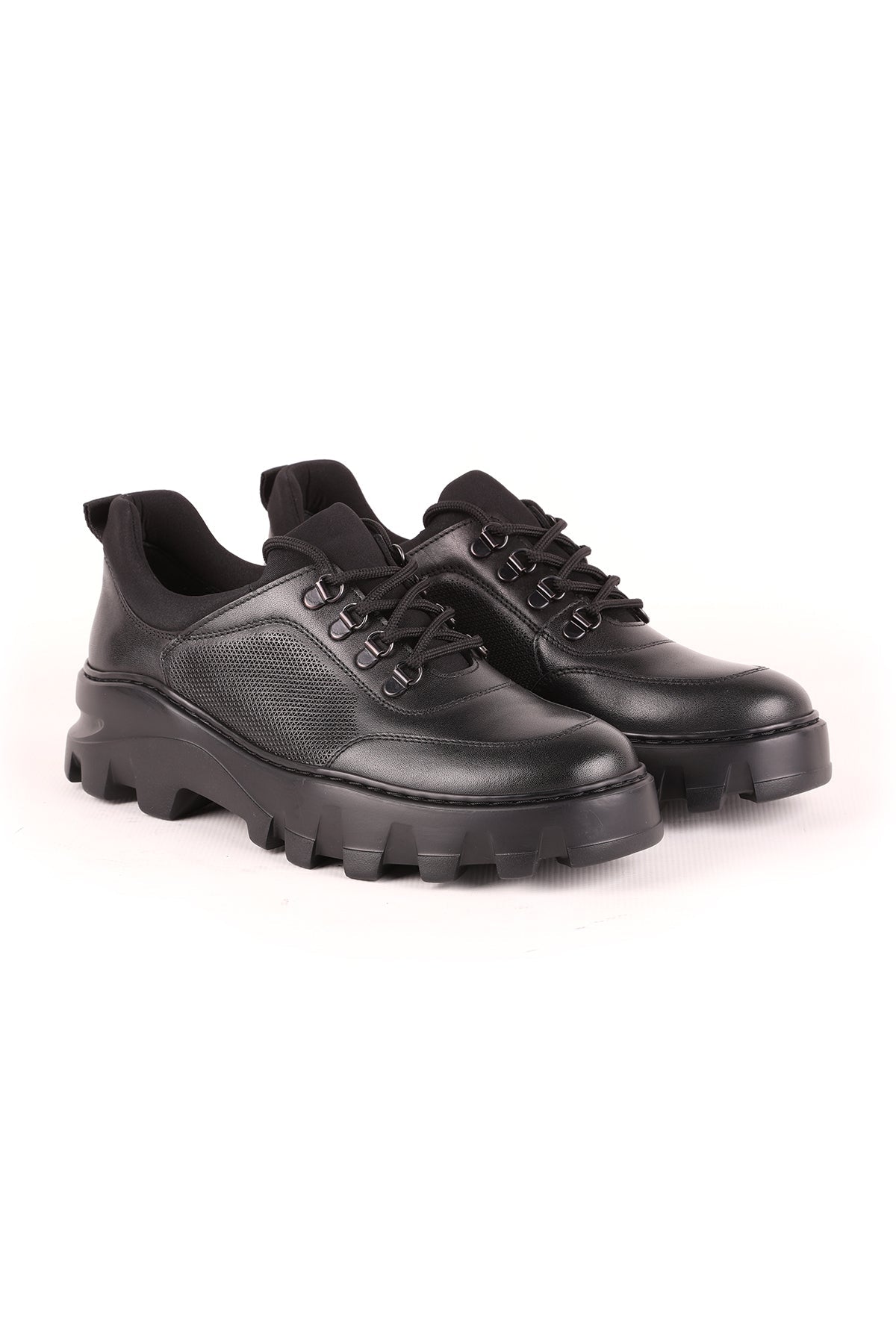 L4957 Men's Leather Casual Shoes - MALLTURK