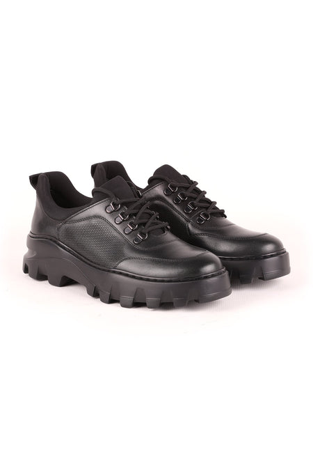 L4957 Men's Leather Casual Shoes - MALLTURK