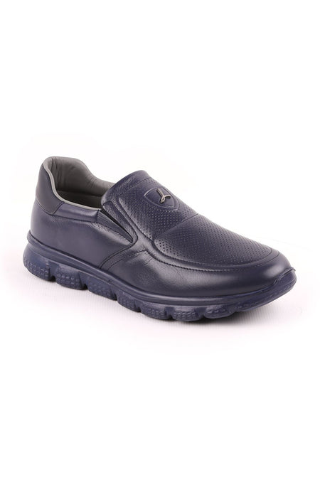 L5079 Casual Men's Shoes Navy Blue - MALLTURK
