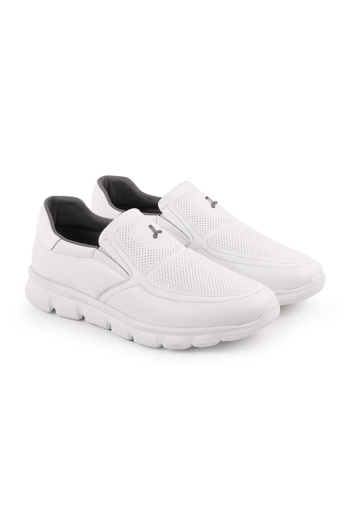 L5079 Casual Men's Shoes White - MALLTURK