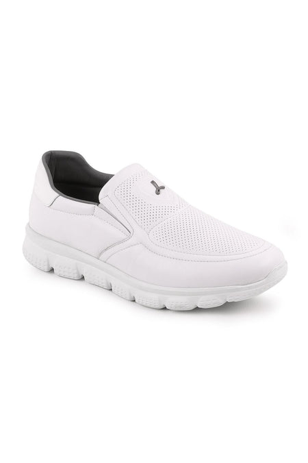 L5079 Casual Men's Shoes White - MALLTURK