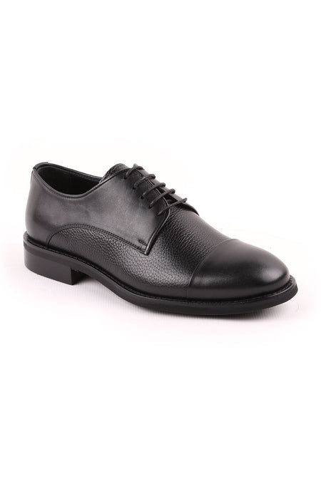 L5096 Classic Men's Shoes Black - MALLTURK