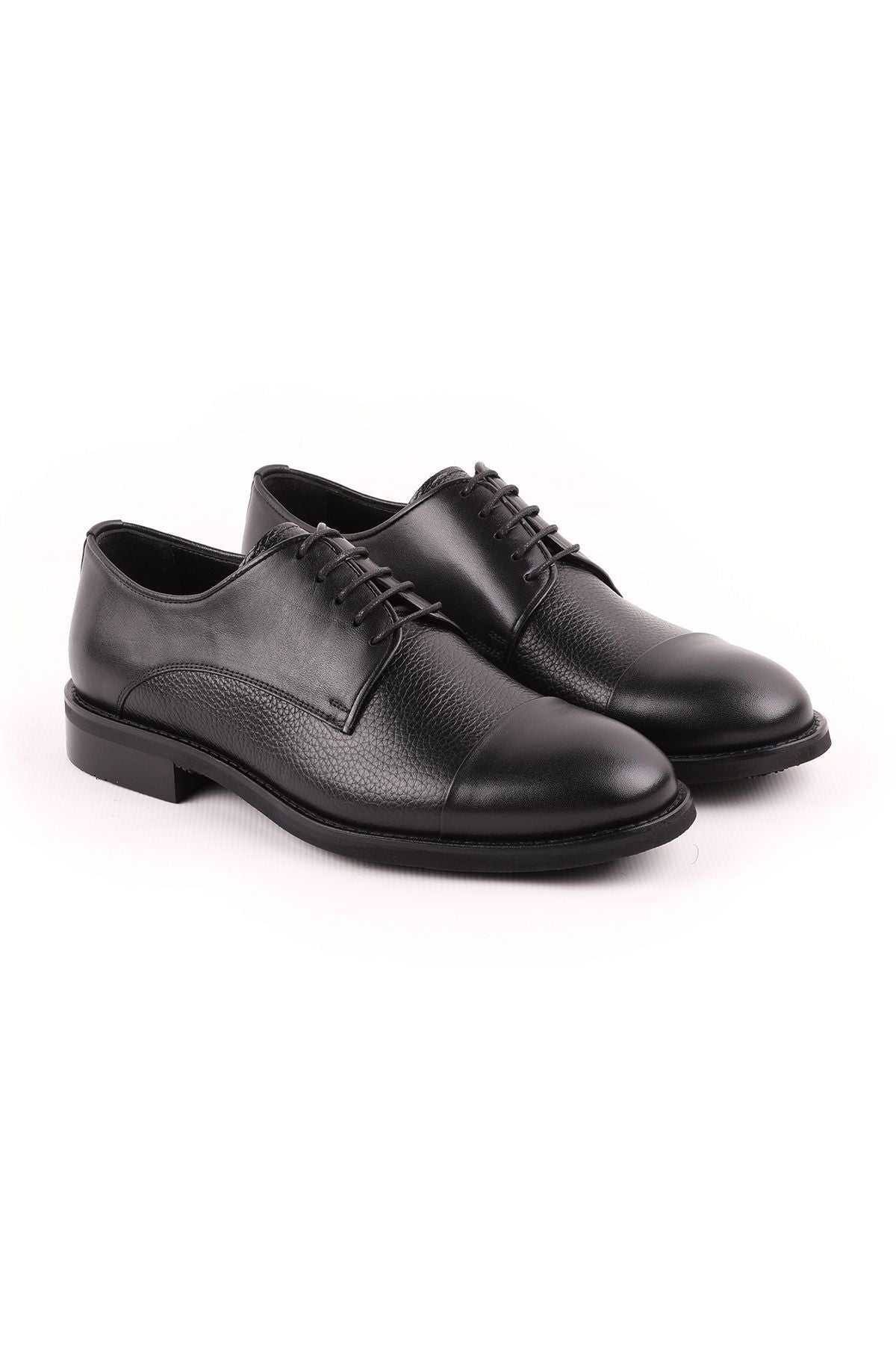 L5096 Classic Men's Shoes Black - MALLTURK