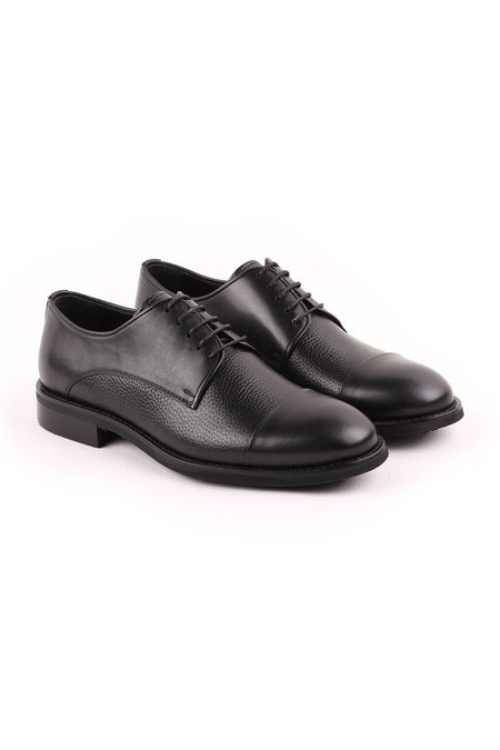 L5096 Classic Men's Shoes Black - MALLTURK