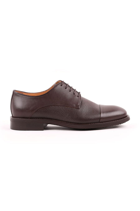 L5096 Classic Men's Shoes Brown - MALLTURK