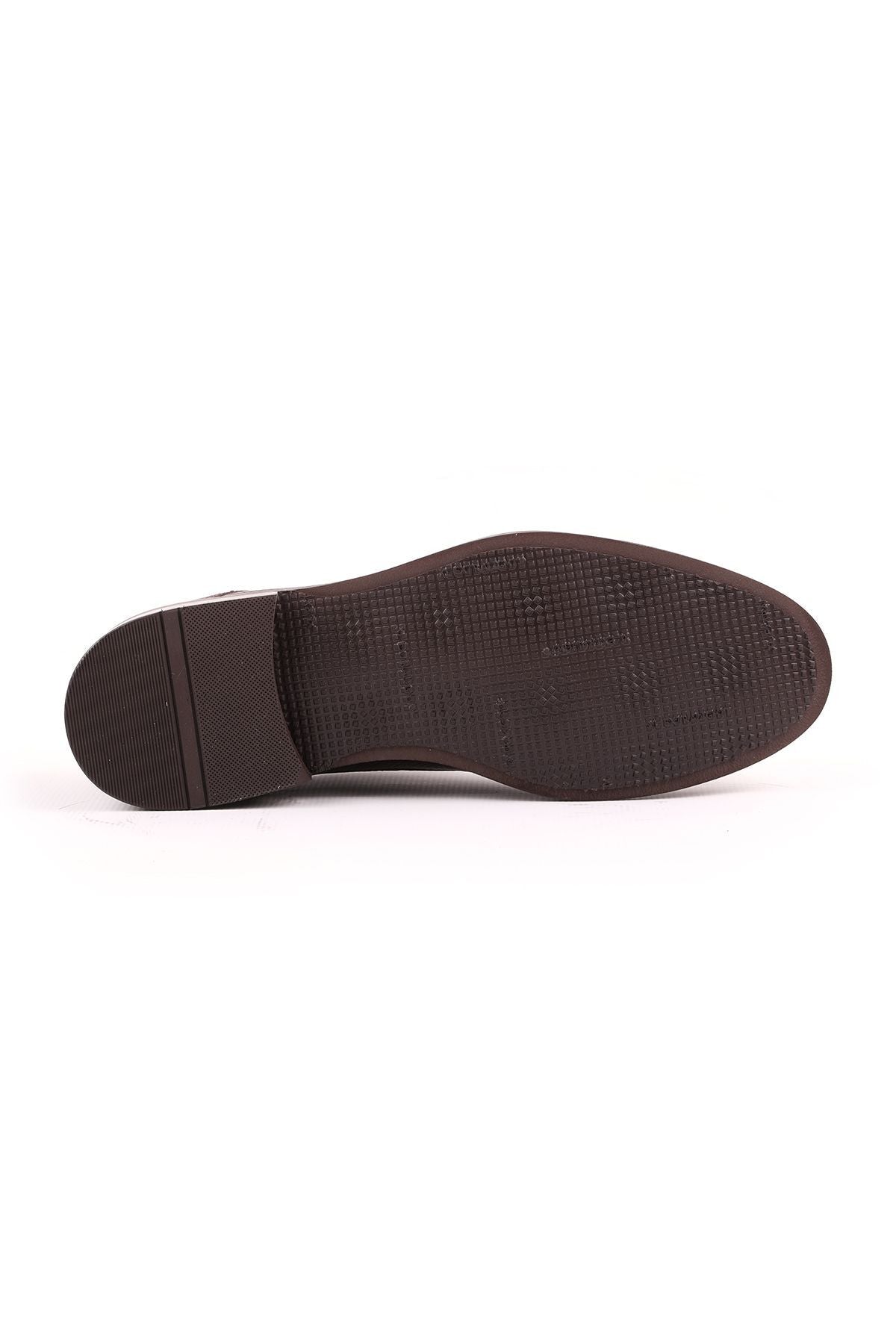 L5096 Classic Men's Shoes Brown - MALLTURK