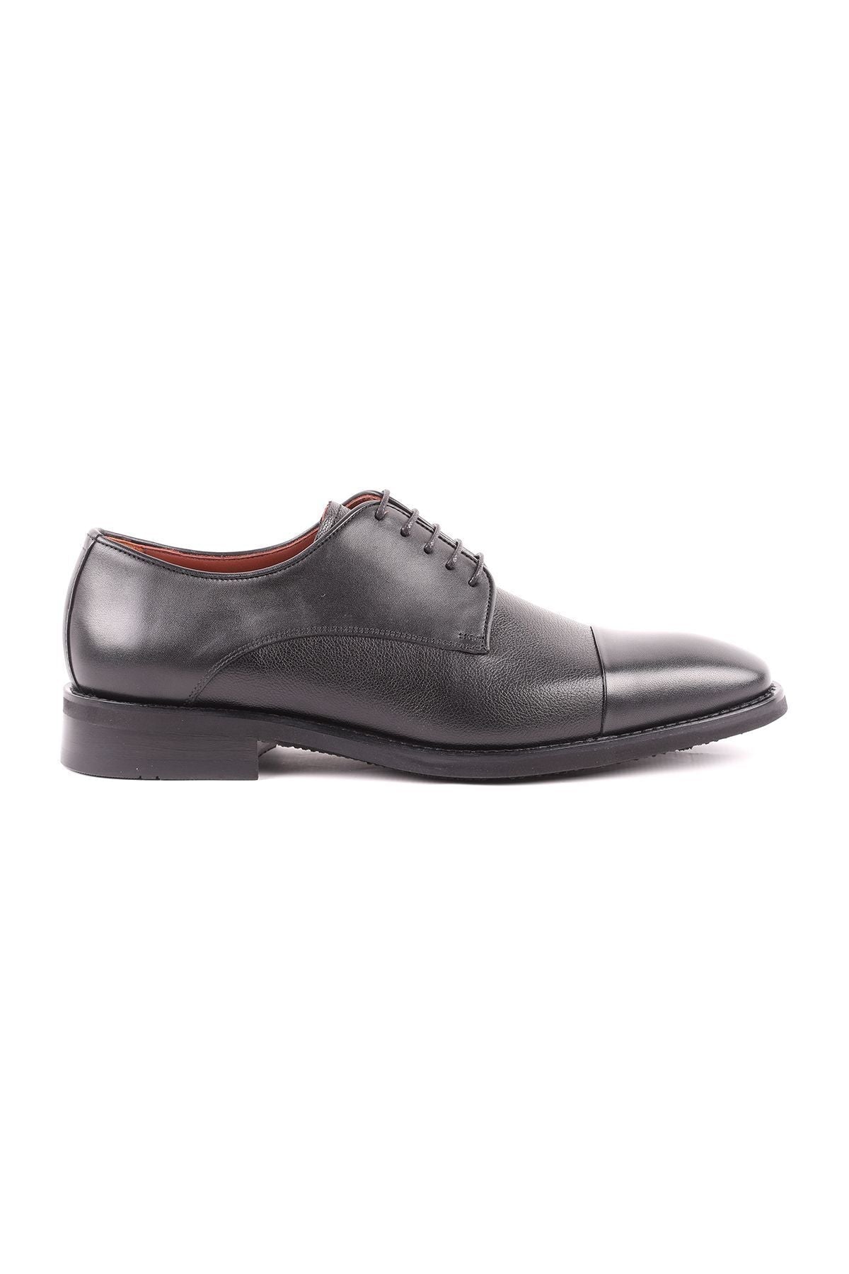 L5106 Leather Black Men's Casual Shoes - MALLTURK
