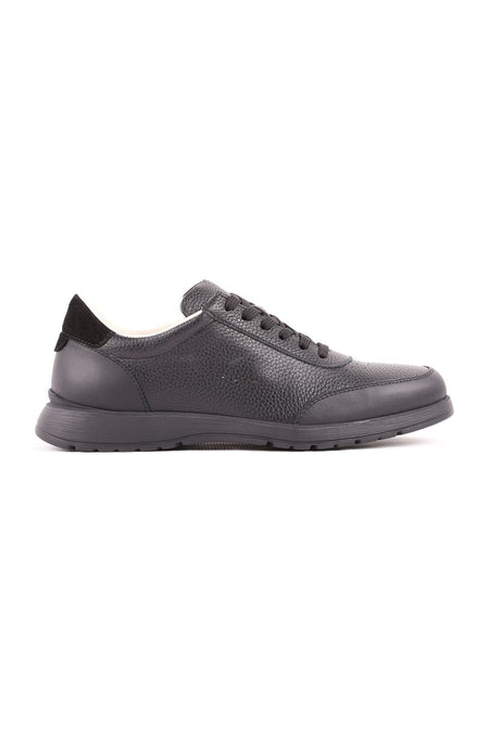 L5110 Casual Leather Men's Shoes Black - MALLTURK