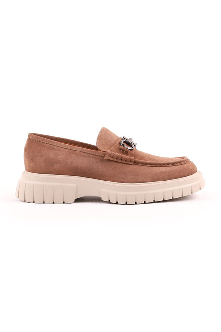 L5135 Loafer Men's Shoes Light Tan - MALLTURK