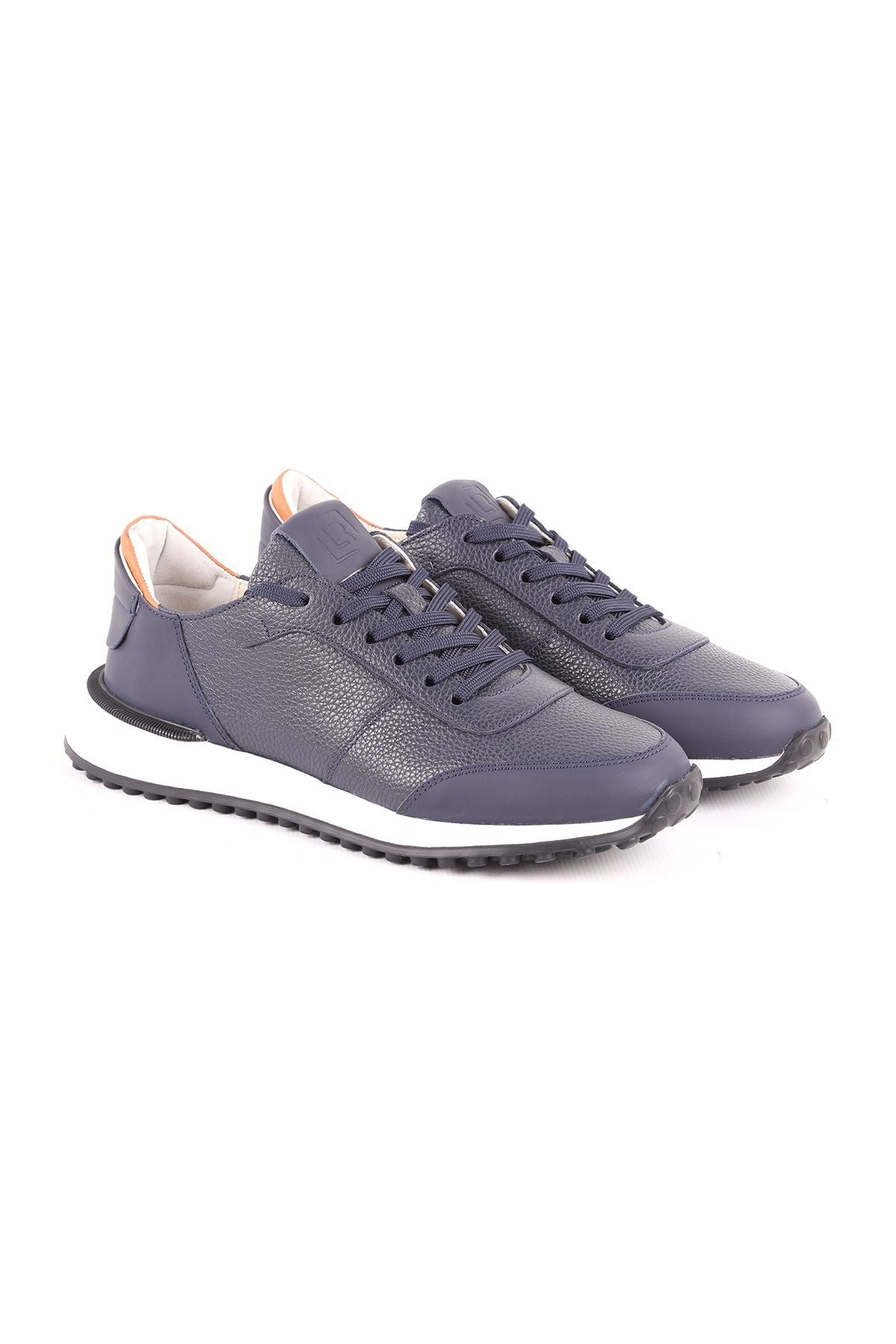 L5144 Casual Men's Shoes Navy Blue - MALLTURK