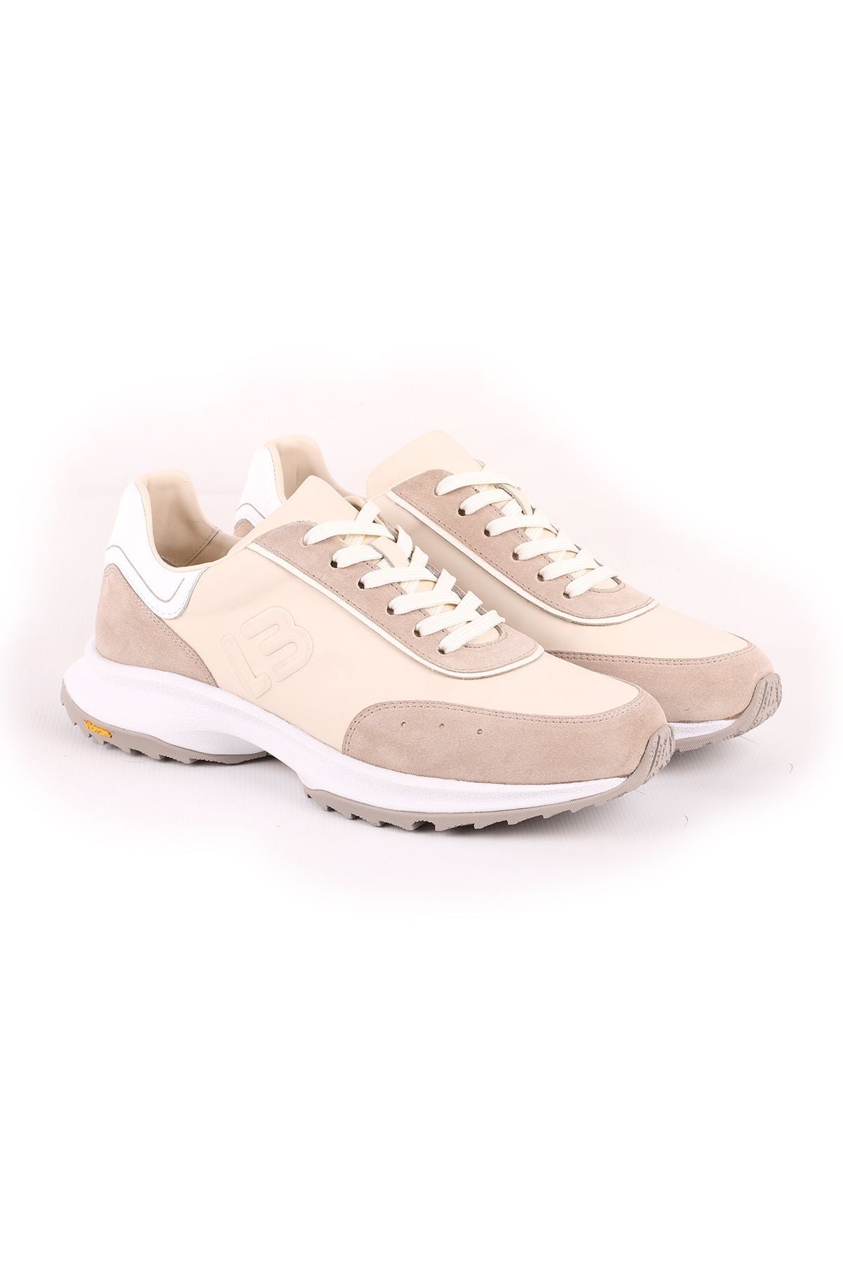 L5156 Casual Men's Shoes Bone - MALLTURK